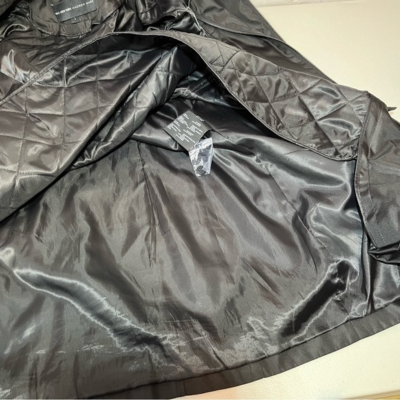 Andrew Marc New York Jacket Mens Large Black Chore Barn Quilted Lined - Picture 12 of 13